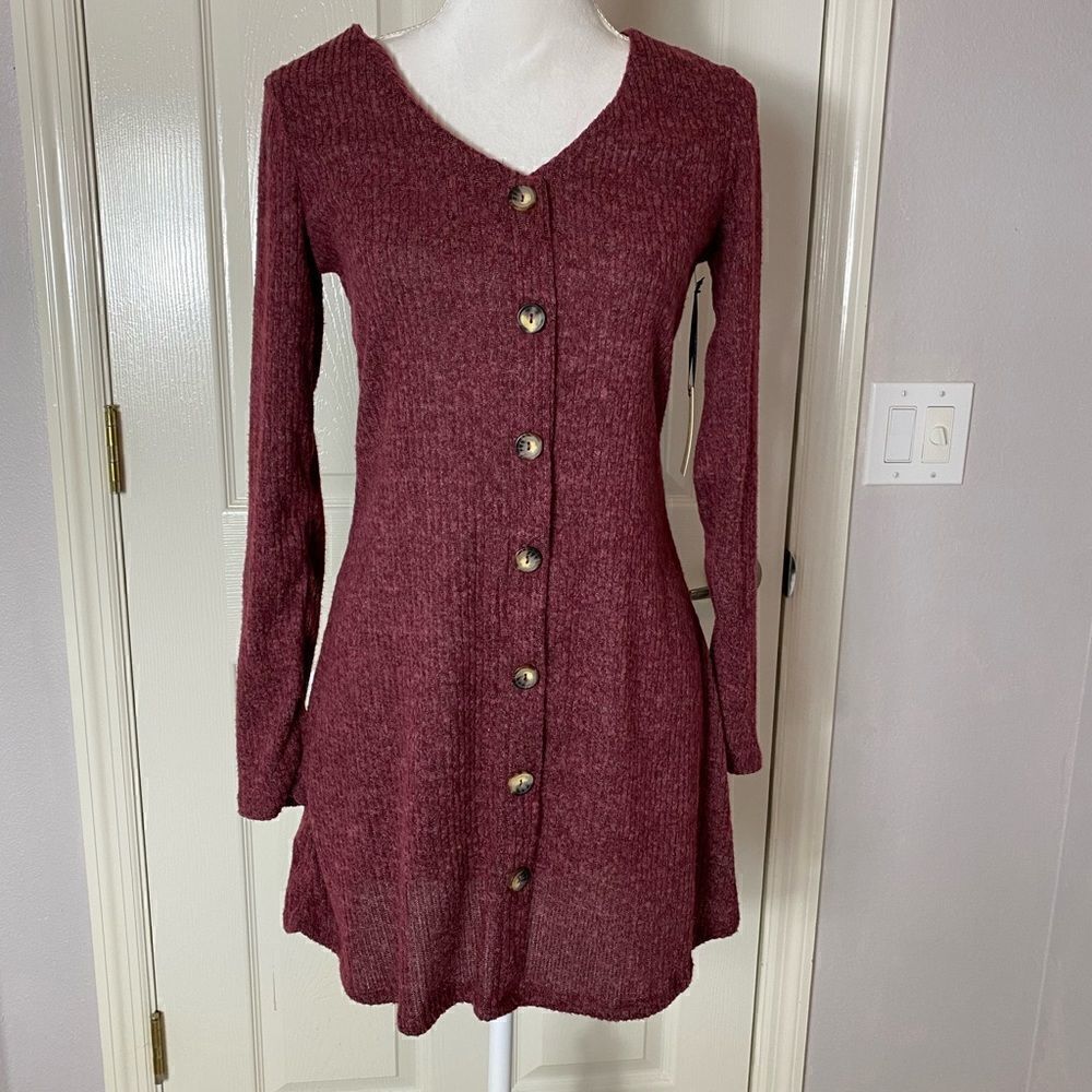 LIBERTY LOVE SMALL SWEATER DRESS NWT - Picture 2 of 6